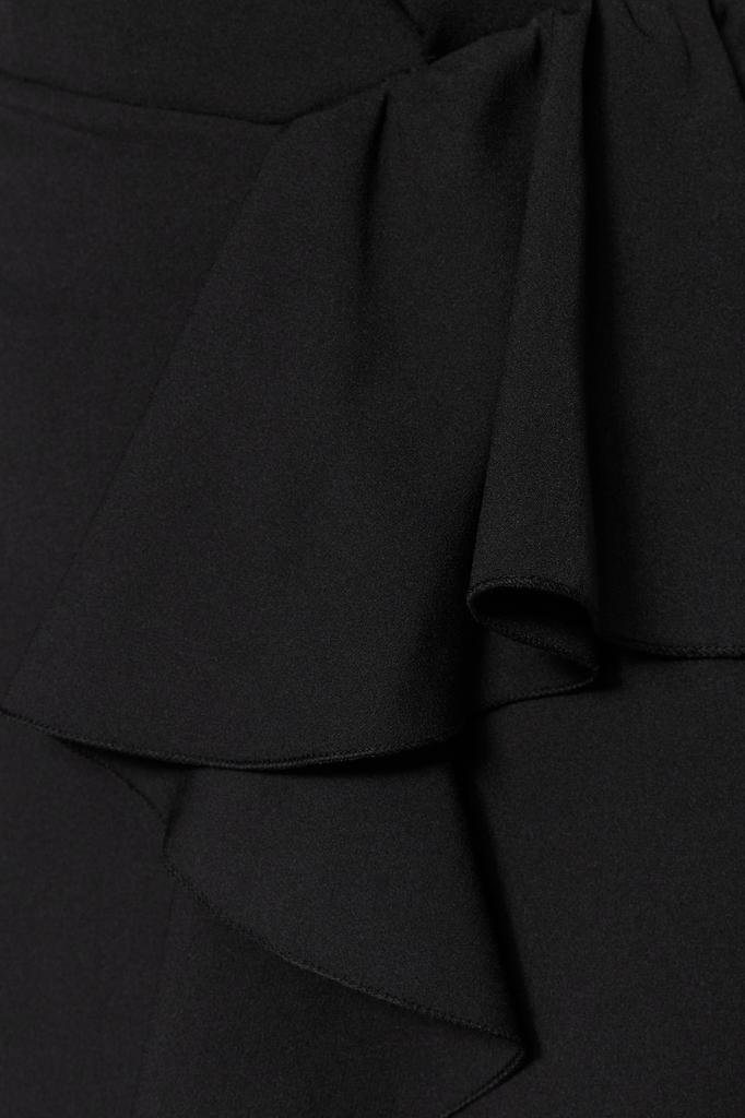 Women's Fashion New Evening Dress & Graduation Dress Black Woven Long Evening Evening Dress