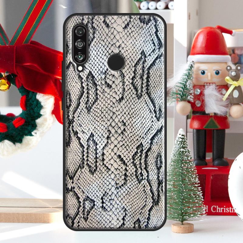 Чехол со змеиной кожей для Huawei Nova 9 10 SE 11 Pro Y60 Y70 Y90 Y61 Y91 Y72 Y73 12i 11i 8i P20 P30 P40 Lite