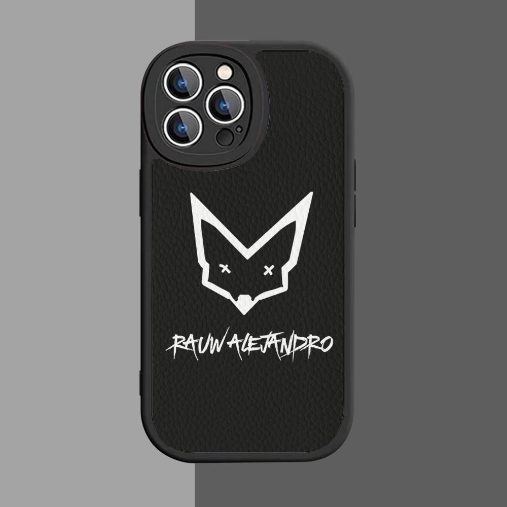 R-Rauw Alejandro Phone Case Hard Leather For IPhone 16 15 14 13 Mini 11 12 Pro Max Plus Fundas