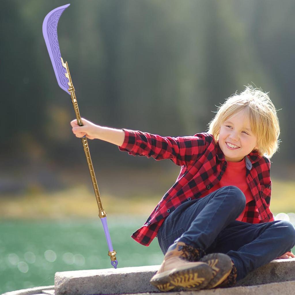 KPOPDemon Cosplay Hunters 3D Printed Long Knife Sword for Women Girls Group Roleplay Props Halloween Costume Accessories