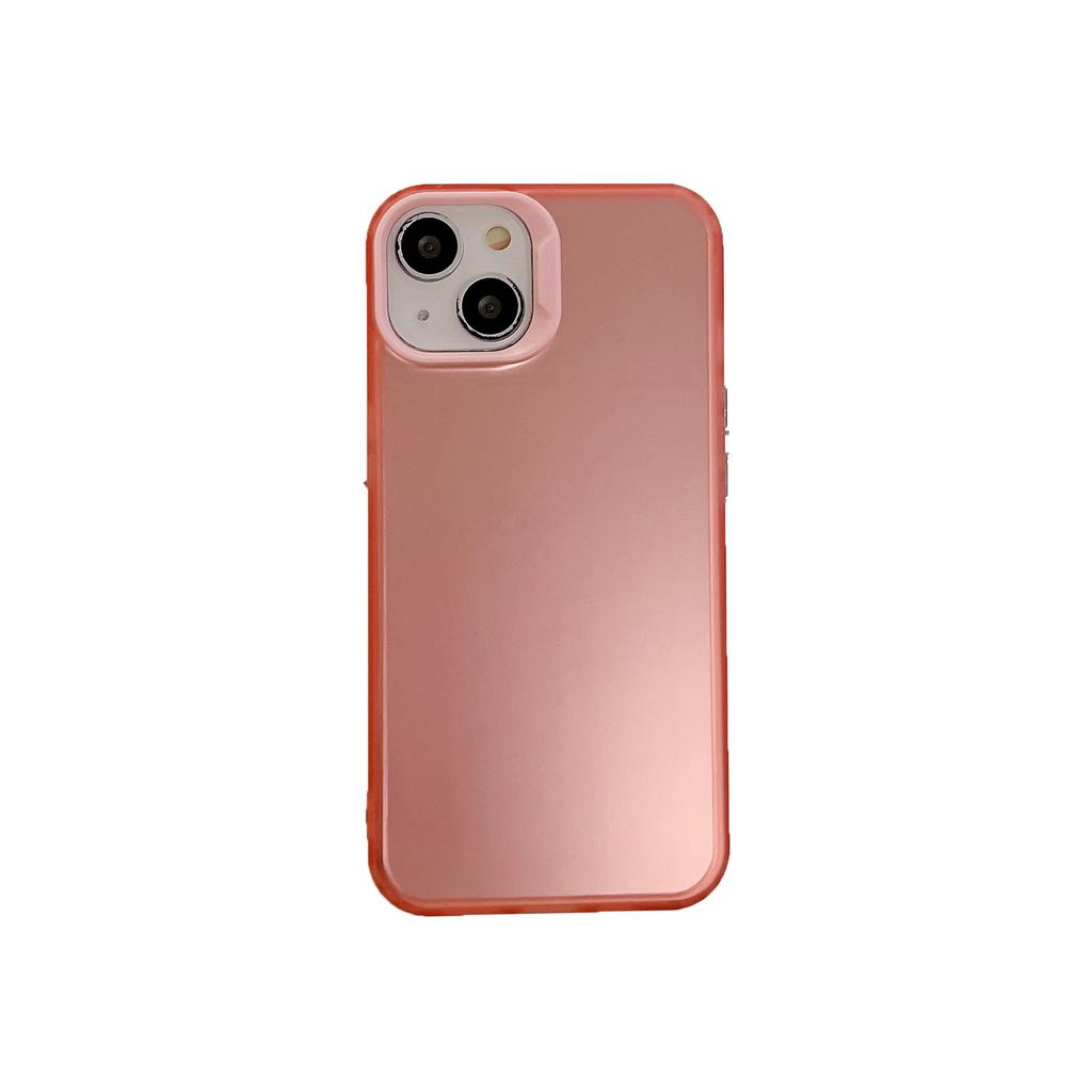 Лазерный чехол Aurora подходит для iPhone17Pro max Apple 16, чехол для мобильного телефона 15/14, двухслойный чехол с гальваническим покрытием, однотонный