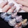 Nail Drilling Powder Shiny Quick Dry Glitter DIY Manicure Diamond Crystal Powder for Female