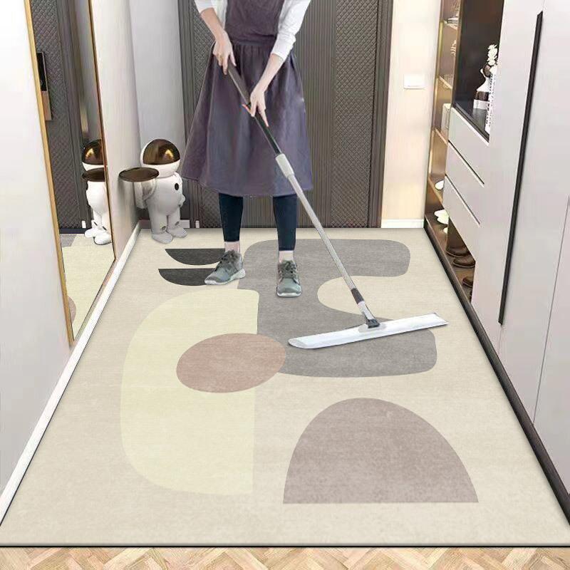 Роскошный ковер, украшение для дома, простой стиль, большие ковры, гостиная, спальня, вход, моющийся, легко чистящийся коврик для отдыха