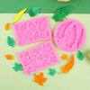 DIY Leaf Maple Leaf Silicone Mould Leaf Collection Flipping Silicone Mold Cake Decoration Moulds Resin Clay Accessories