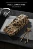 12GO-97025 Camouflage Edition Heavy Tank Building Blocks Model Toy for Boys