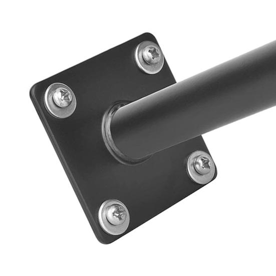 1 комплект крепления для флюгера, нержавеющая, высокая твердость, опора для L-образной трубки, стальной монтажный кронштейн для наружной телевизионной антенны, товары для дома