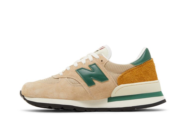 Men's Sneakers Teddy Santis x New Balance 990v1 Made in USA 'Tan Green'