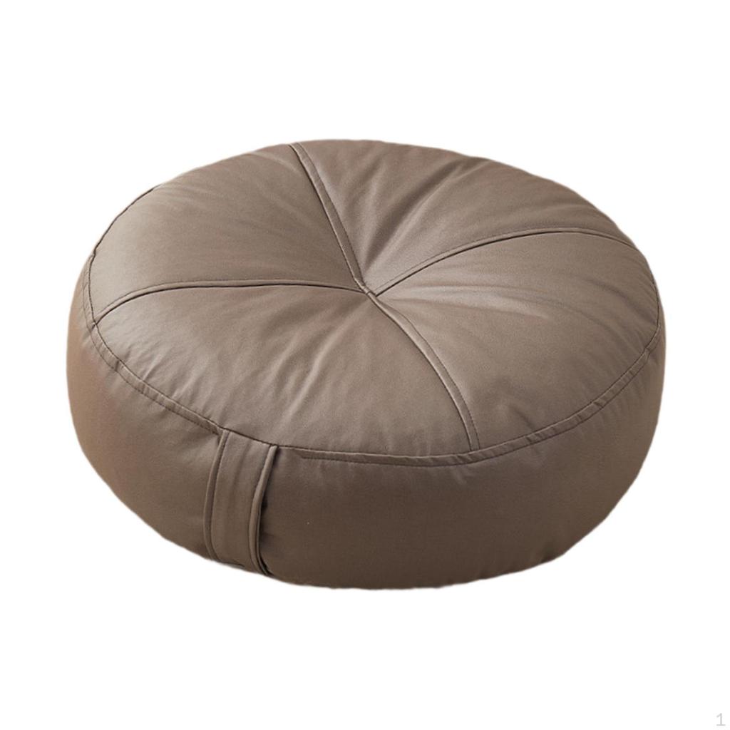 Круглая напольная подушка для домашнего сидения и отдыха