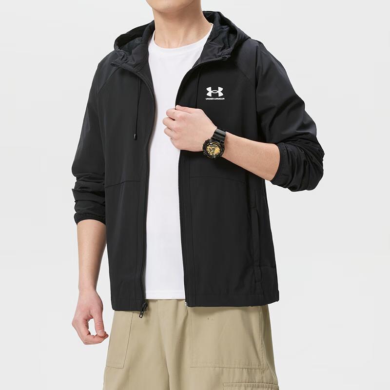 Under Armour Men's Lightweight Hooded Woven Training Jacket