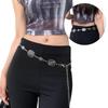 Punk Conch Chain Belt Sexy Waist Chain Belt Elaborate Chain Belly Chain For Dress Carvings Belt Conch Waist Chain