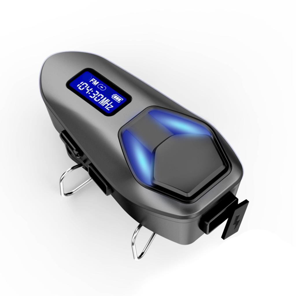 Шлем BT гарнитура с поддержкой FM-радио, двусторонняя связь, RGB подсветка, IP65 влагозащита для мотоцикла, велосипеда