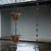 Stylish Outdoor Rain Chain 121.5cm Length With 5 Cups Perfect For Roof Drainage And Landscape improve