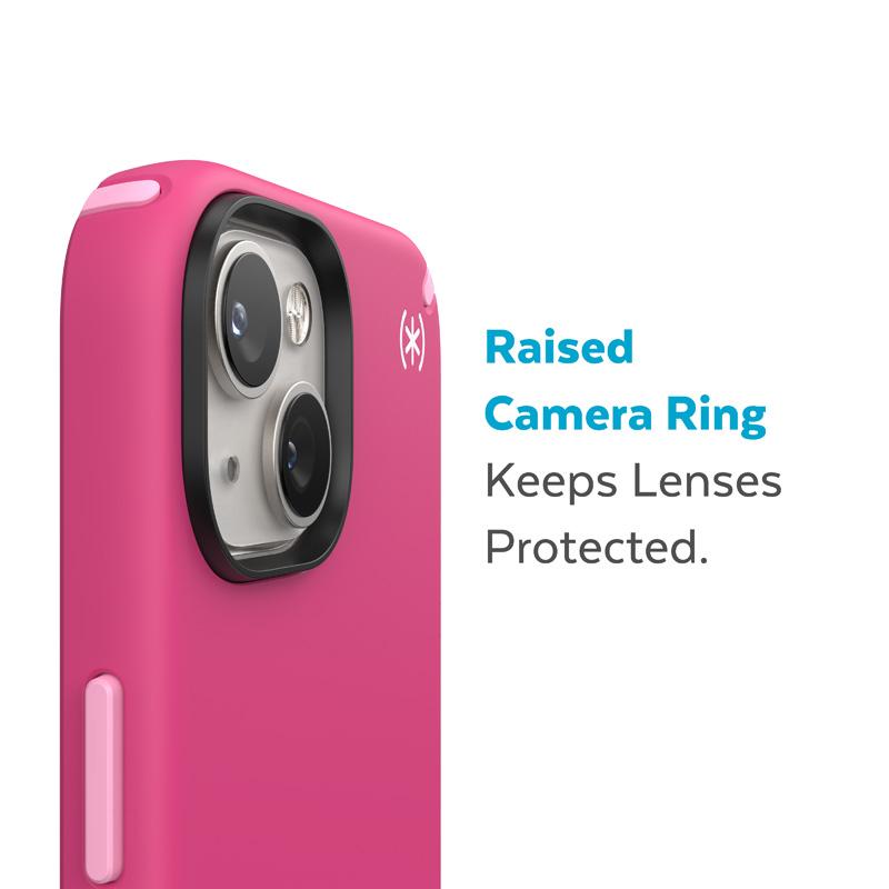 Speck Presidio2 Pro Magsafe - Antybakteryjne Etui Iphone 15 Plus / 14 Plus (Digitalpink / Blossompink / White)