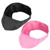 2pcs Pet Cat Muzzle Breathable Nylon Fabric AntiBiting Cat Face Guard for Bathing Surgery(Black