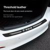 Carbon Fiber Car Decal Door Sill Scuff Plate Covers Car Threshold Decor Trim Stickers For BMW M M2 M3 M4 M5 M6 E90 E91 E60 F10
