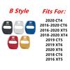 Car Decoration 4pcs Door Lock Cover Case for Cadillac CTS CT4 CT5 CT6 XT4 XT5 XT6 Metal Auto Exterior Accessories