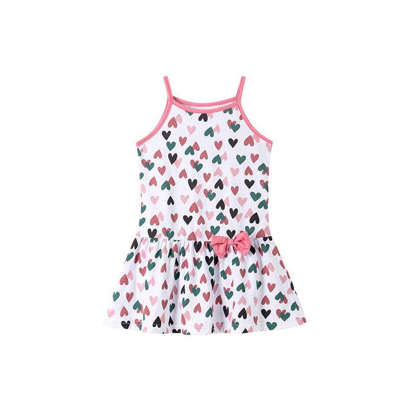 In Stock Little Maven Summer Girls' Suspender Dress European and American Style Children's Dress Cute Baby Dress