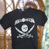 Футболка группы HELLOWEEN Размер S Черный Хлопок Немецкий Пауэр-метал Стиль Keeper Япония