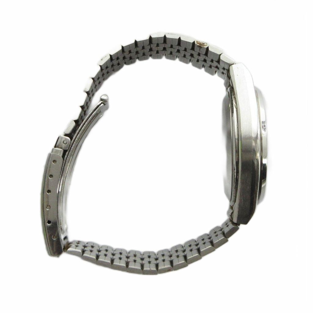 Винтажные кварцевые часы Seiko SEIKO Type II с оригинальным браслетом и градиентным зеленым циферблатом 4336-8030 День-Дата