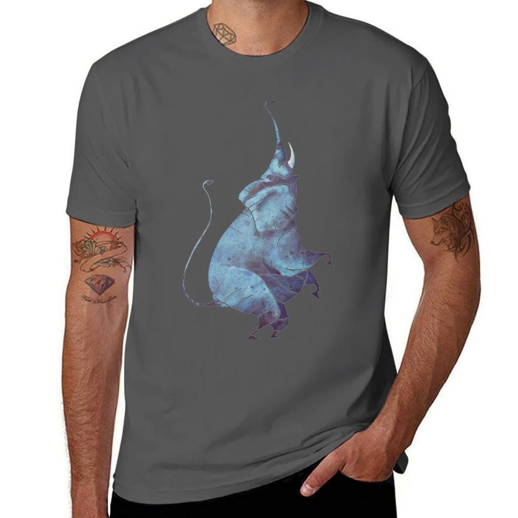Elephant Tshirt Casual Basic Short Sleeve Tshirt