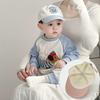 Baby Hat Spring and Autumn Thin Korean Version Boy Cartoon Baseball Cap Sun Protection Hat Summer Baby Baseball Hat