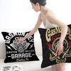 G-Gas M-Monkeys Garage Pillow Cover For Bedroom Room And Living Room Sofa Decorative Cushion Cover