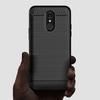 For LG Q8 2018 Q Stylus Lg Stylo+ Carbon Fiber Case for Lg Stylo 4 Stylo4+ Q Stylo Plus Shockproof Silicone Case Back Cover