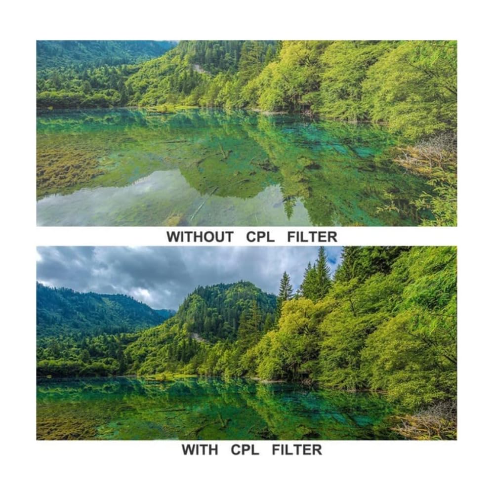 Camera Lens CPL Filter 40.5mm Ultra Slim HD Circular Polarizing Filter for Nikon 1 NIKKOR 30-110mm Lens (Includes Nikon 1 J3, J2, J1, V2, V1, S1, AW1