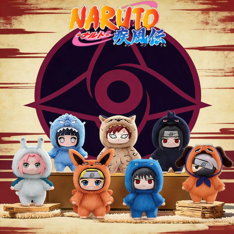 Последняя серия Naruto 'Вечеринка на лодке' Ручная работа Плюшевая кукла Игрушки Украшения Серия игрушек Брелок Рождественский подарок Популярный