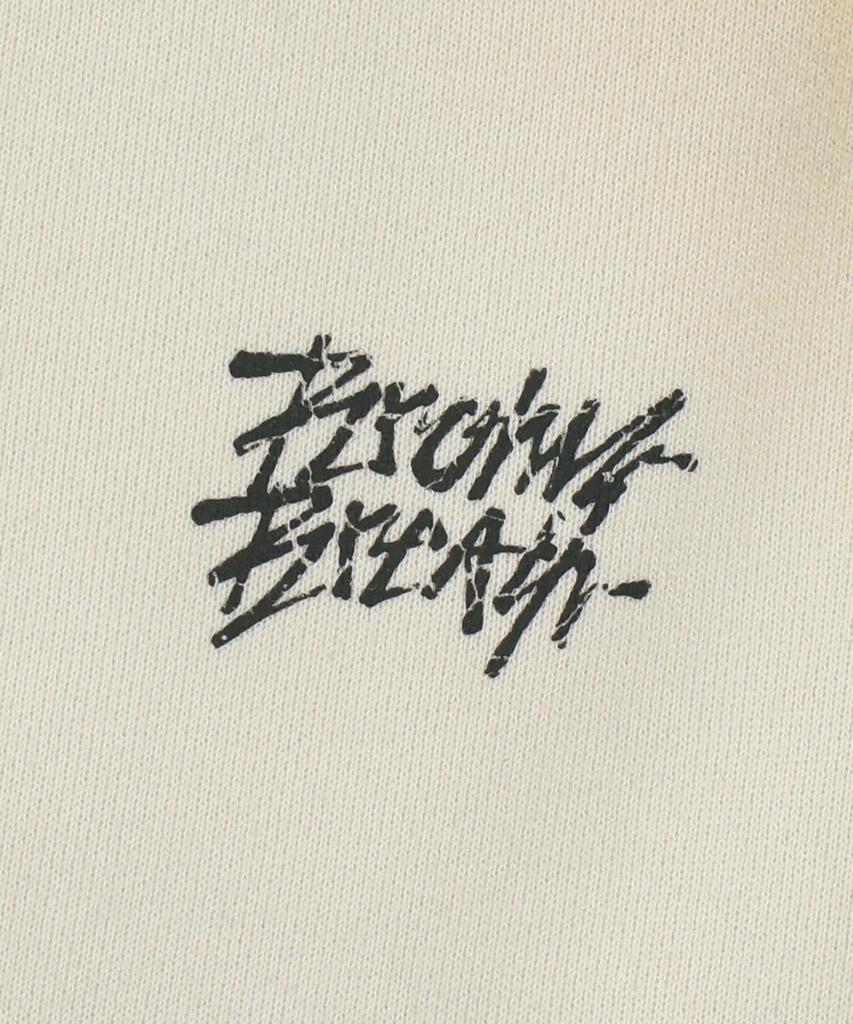 Brownbreath Crush Tag Грязная Толстовка на Молнии - Бежевая
