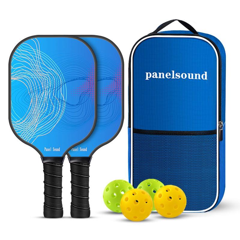 Pickleball Paddle Set Carbon Fiber T700 Complete Kids