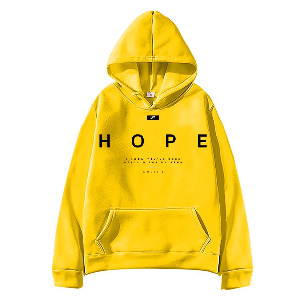 Худи NF Hope Мода Хип-хоп Новые Толстовки с капюшоном Рэпер Nf Hope Tour Пуловеры Харадзюку С длинным рукавом Свободная Уличная одежда Унисекс