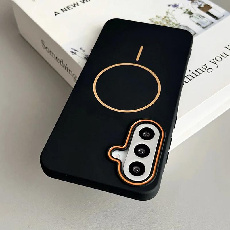 Чехол S26 S2 Ultra Plus Матовый Магнитный Чехол Для Samsung Galaxy S26 S2 S24 S 26 Ultra Plus S26Ultra Беспроводная Зарядка Обложка