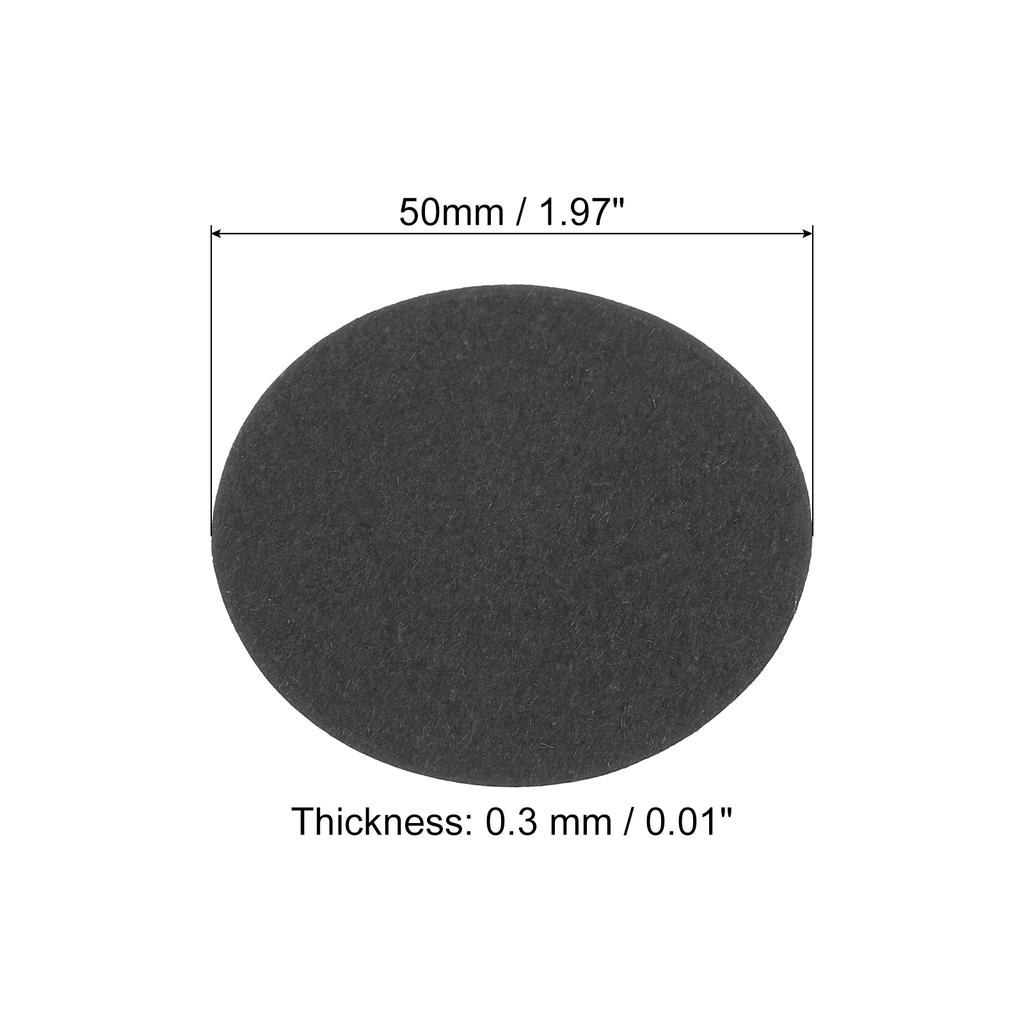 50Pcs 0.3mm Thick Round Cardboard Paper Blank Disc Circles Slices for Party Decorations DIY Craft Arts Drawing Painting Writing