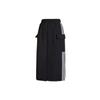 Neo Pocket Logo Embroidered Striped Casual Long Skirt Women Skirts Black HN2338