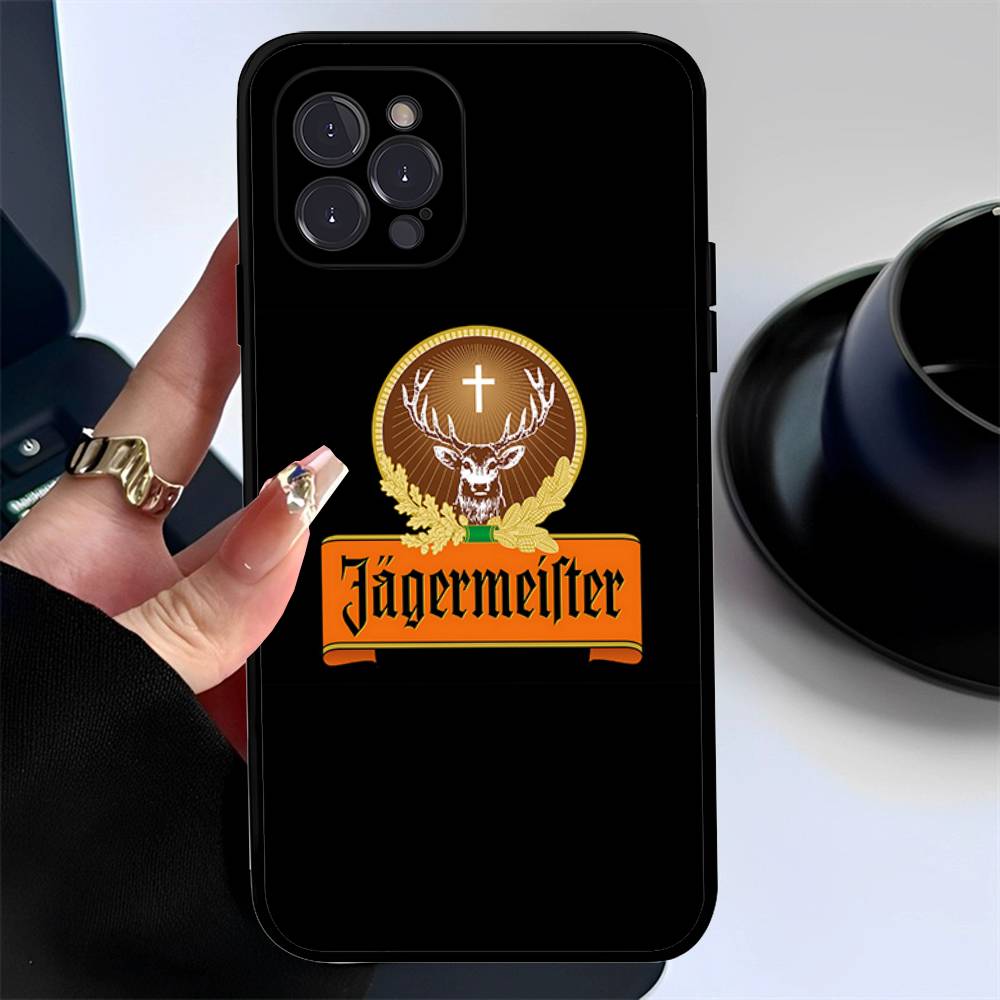 Чехол для телефона с логотипом J-Jagermeister для IPhone 16 17 Air 15 14 13 12 11 Pro Max 16E Plus Fundas