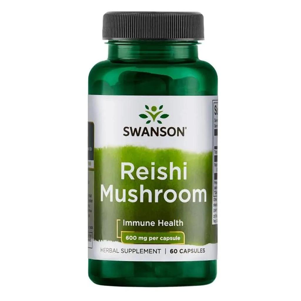Reishi Mushroom, 600mg - 60 caps