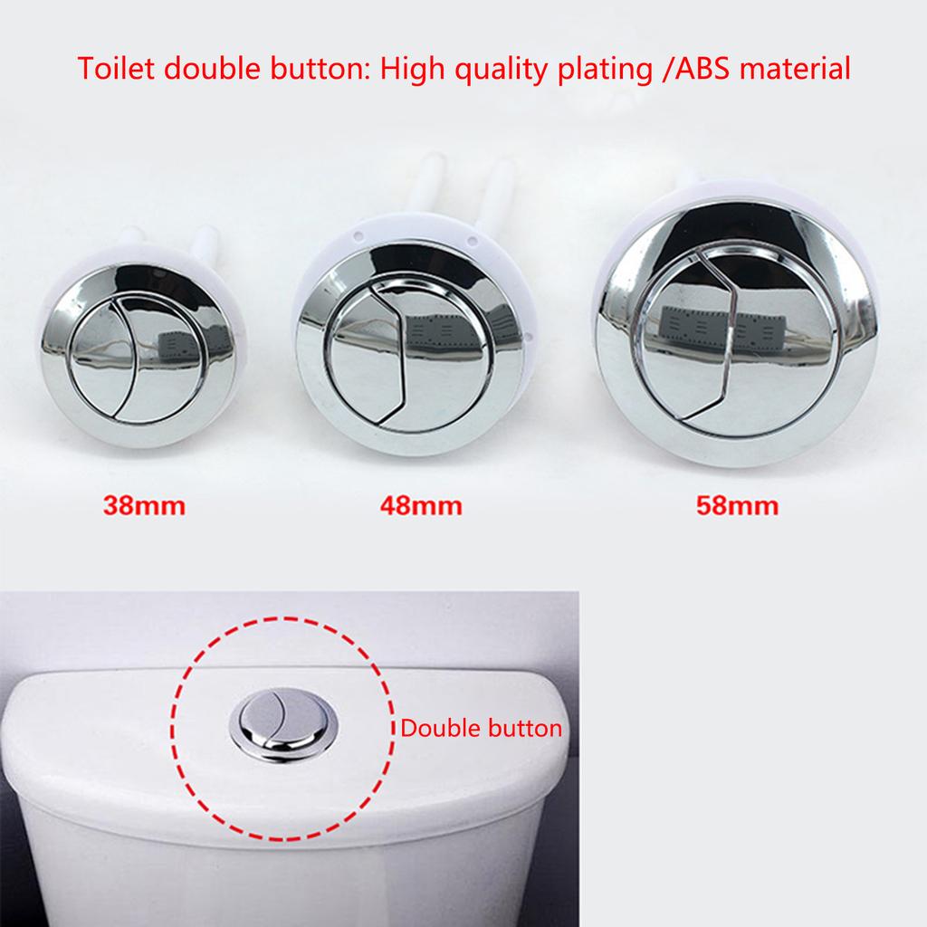 Круглая кнопка слива бачка унитаза, регулируемая кнопка бачка унитаза, кнопка двойного слива, аксессуары для унитаза