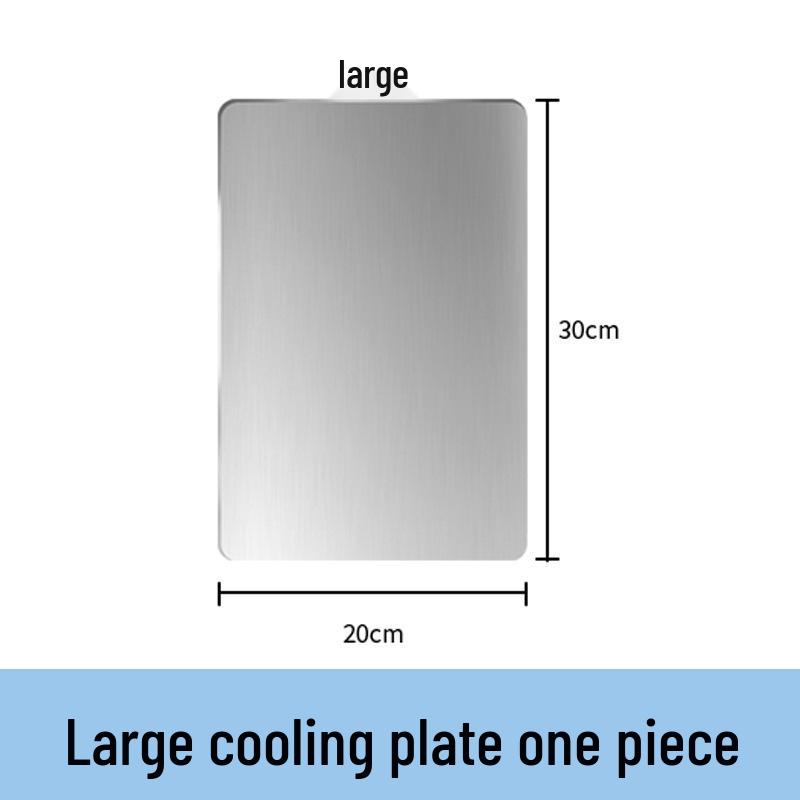 Aluminum Pet Cooling Pad for Rabbits and Hamsters - Summer Heat Relief and Insulation Sheet