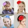 Grosgrain Ribbon Big Flower Headband Hair Accessories Bows Hair Hoop Hair Bands  Children Girls