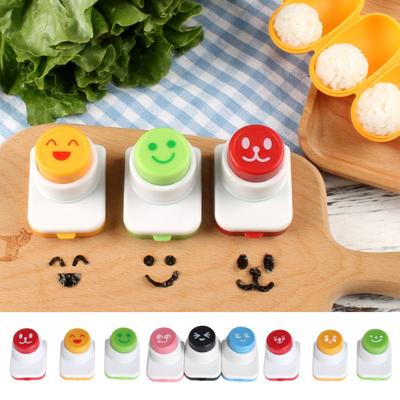 Плесень резак для водорослей Bento украшения портативный улыбающееся лицо форма DIY устройство для тиснения суши чайник