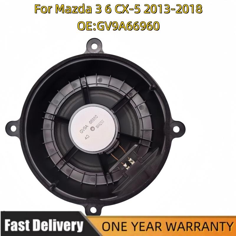 Черная сборка рупора передней двери для Mazda 3 6 Для CX-5 2013-2018 KD4766960 Запасная часть автомобиля