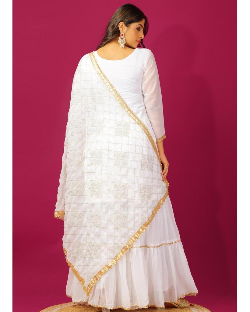 Индийский пакистанский комплект Шарара Курта Дупатта Топ Болливуда Туника Курти Салвар Камиз Пенджабский костюм