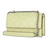 Tory Burch Fleming Classic Embossed Goat Leather Shoulder Bag Women Shoulder Bag Yellow 164800-700