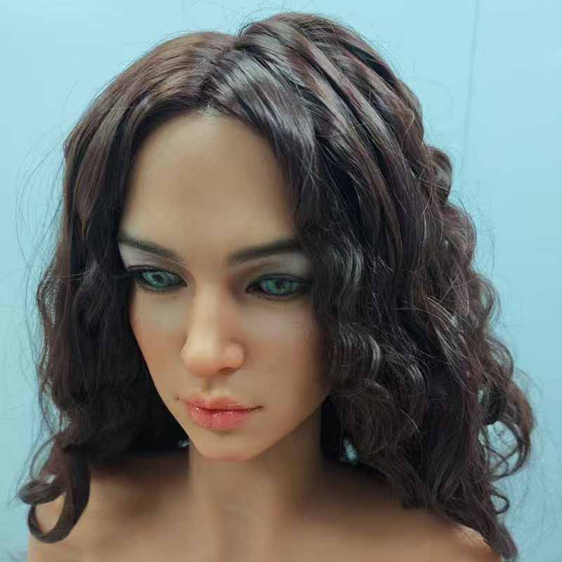 Ультрареалистичная силиконовая ручная имплантация волос Полуперманентный макияж Оральный секс Головка (съемный) Подходит для секс-кукол ростом 135-172 см. Аксессуар для секс-кукол.