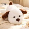 Stuffed Animal Pillows for Sleeping Soft Plush Doll with Weighted Base, Cute Fox/Cat/Dog/Otter Figurine, Gift Kids Cartoon Crawling Animals