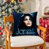 Милая Наволочка J-JanetS J-JacksonS Шелковистая Элегантный Комфорт Диван-кровать Невидимая Молния
