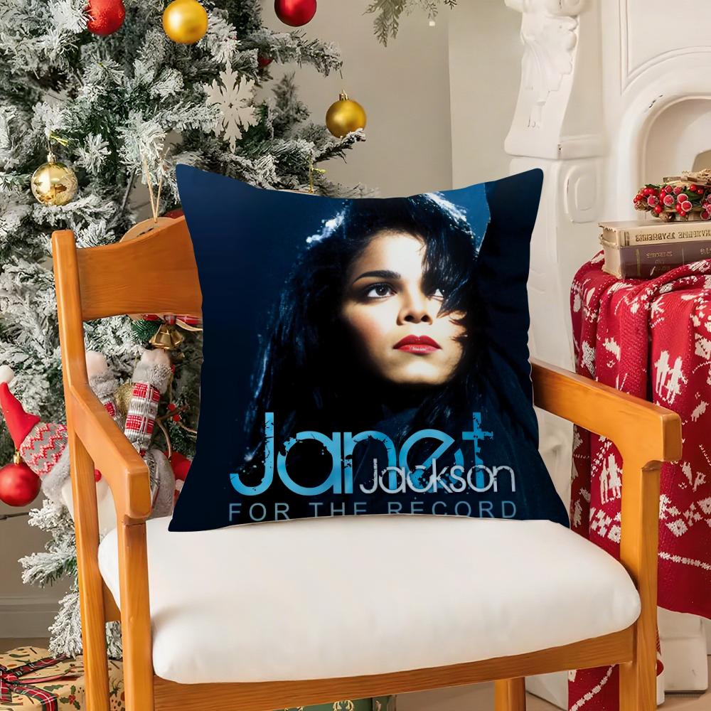 Милая Наволочка J-JanetS J-JacksonS Шелковистая Элегантный Комфорт Диван-кровать Невидимая Молния