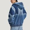 adidas Оригиналы Свободный крой Хлопок С капюшоном Длинный рукав Джинсовая куртка Мужские куртки KR5056