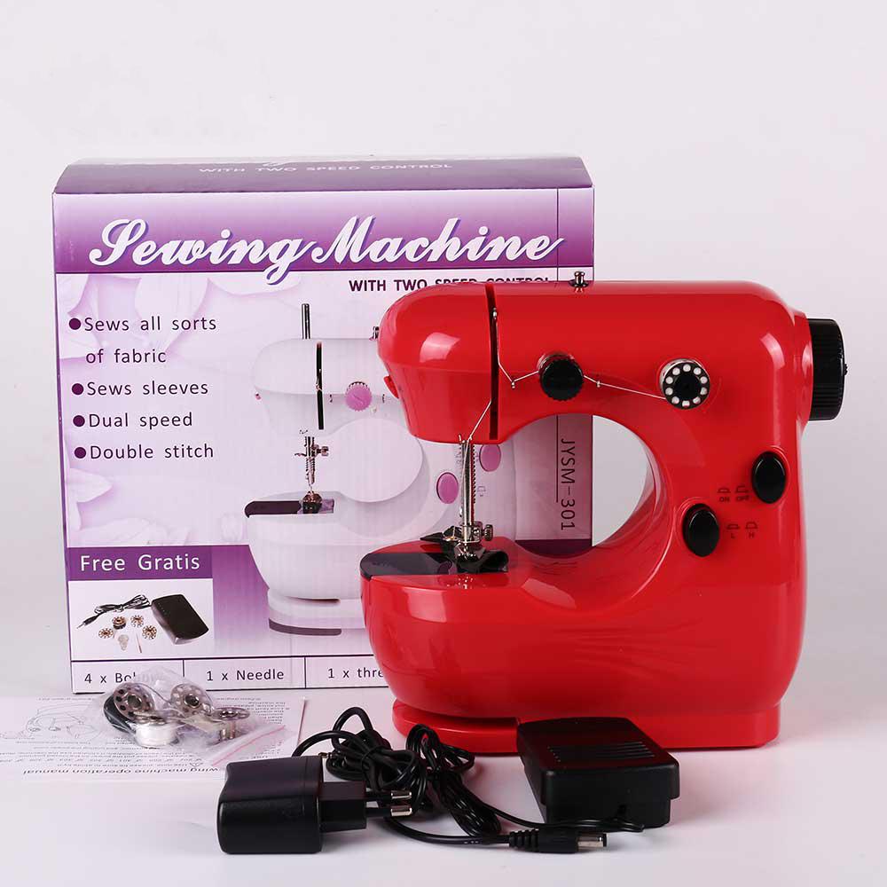 Швейная машина Inne с ножной педалью, мини-электрические портативные швы для нового портного